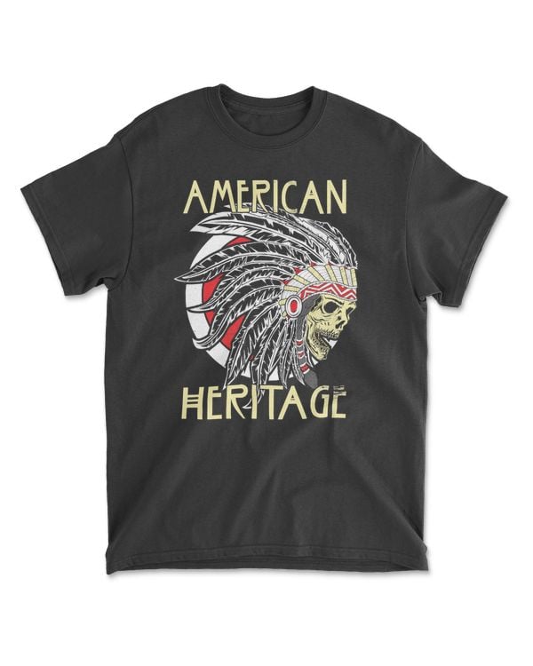 Skull American Heritage Indian Tribe Chief Skull Native Americans