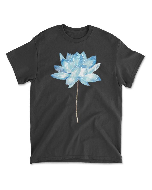 Lotus Watercolor Painting T-ShirtLotus Watercolor Painting T-Shirt (1)