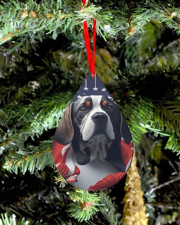 3D Dog and American flag (7)
