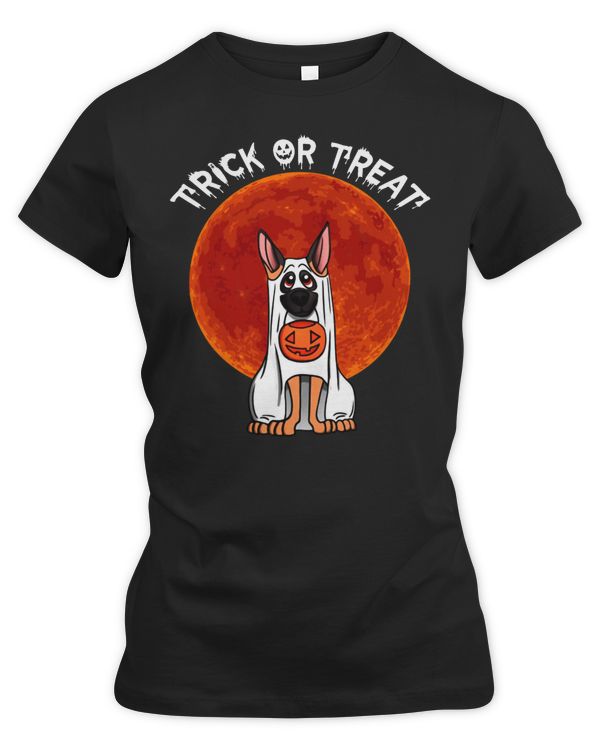 Dog trick or treat halloween