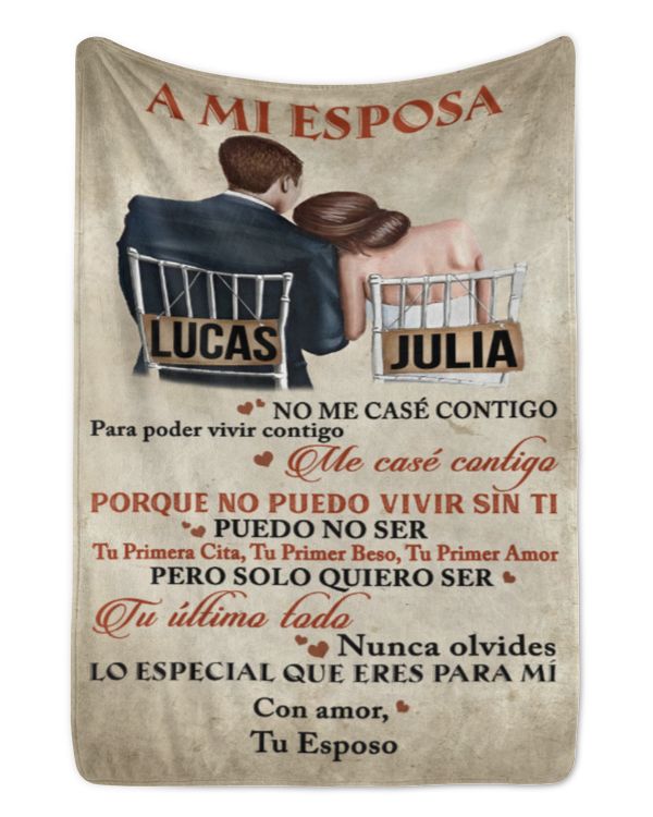 ES - MANTA A mi esposa No me casé contigo para poder vivir contigo