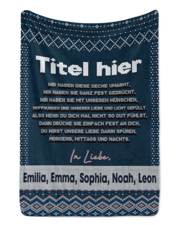 Couch Blanket (Printed in the EU)