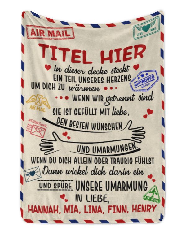 Couch Blanket (Printed in the EU)