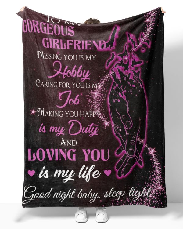 To my gorgeous girlfriend