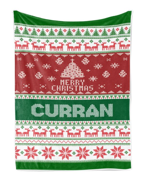 Merry Christmas Fleece Blanket, Personalized Christmas Blanket Gifts for Merry Christmas Fleece Blanket, Personalized Christmas Blanket Gifts for Fbus02509 Curran XMASBL01 XMASBL01