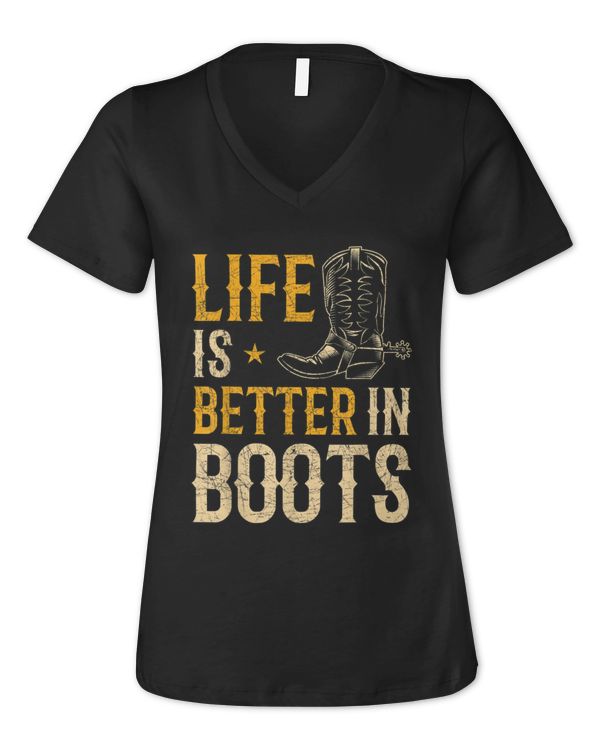 Women's Jersey Short Sleeve V-neck Tee