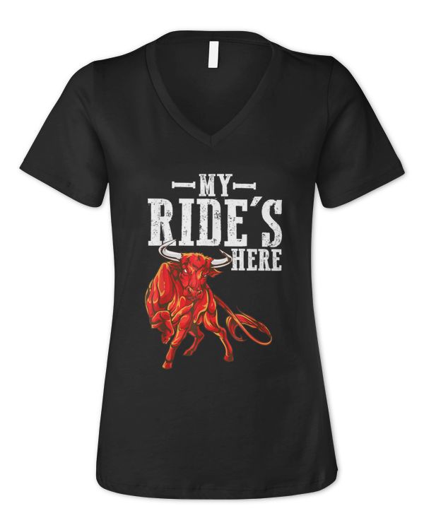 Women's Jersey Short Sleeve V-neck Tee