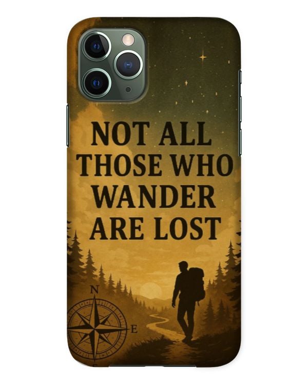 Not all those who wander are lost