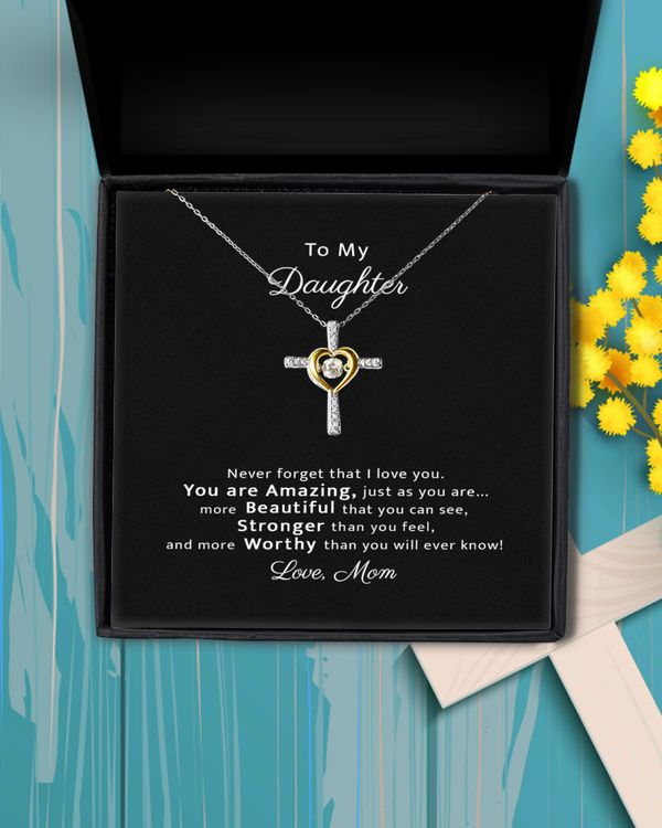 To my daughter You are amazing necklace Unique GIfts for daughter