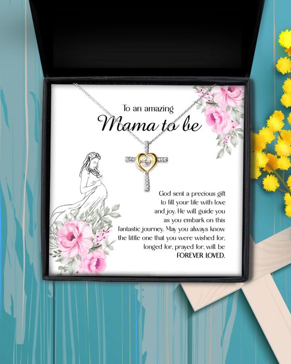 To My Pregnant Niece Gift Necklace, Pregnant Gift for My Niece from Aunt, Mama To Be Necklace for Niece, New Mom Gift for Niece