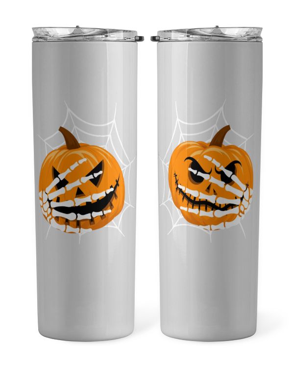 Halloween Boobie Tumbler, pumpkin halloween