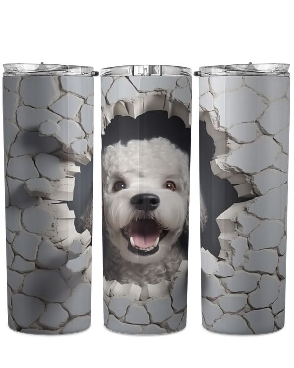 3D Poodle Tumbler 2