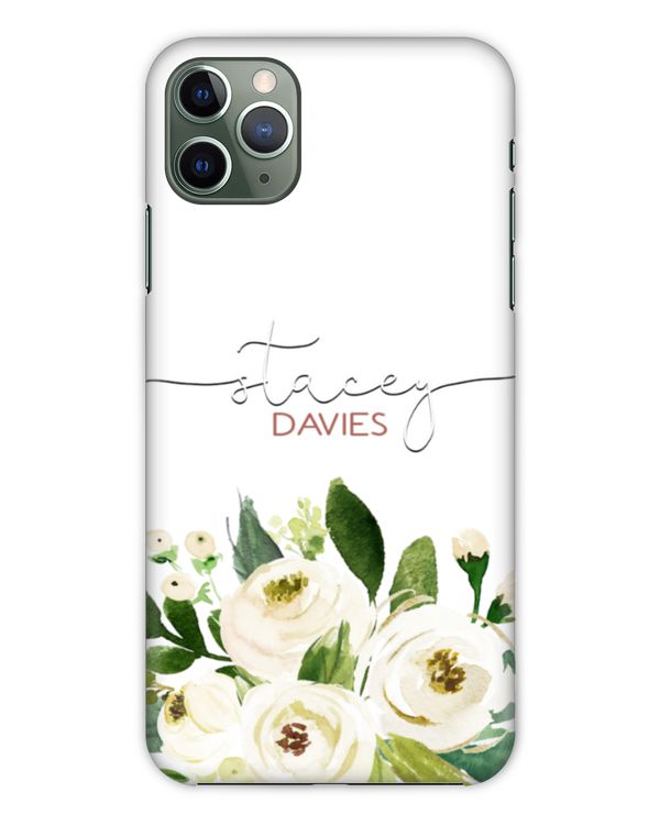 Personalized Monogram Phone Case Initial Letter Vintage Retro Floral Custom Name Cases for Women Girls Compatible with iPhone 14 13 12 11 Pro Max Mini XR XS X