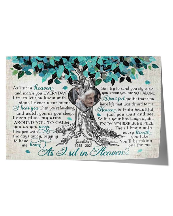 Satin Landscape Poster