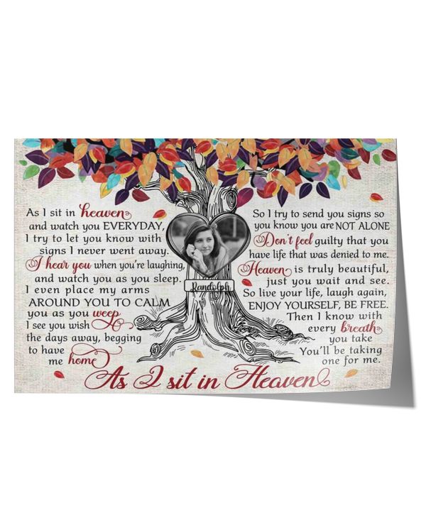 Satin Landscape Poster