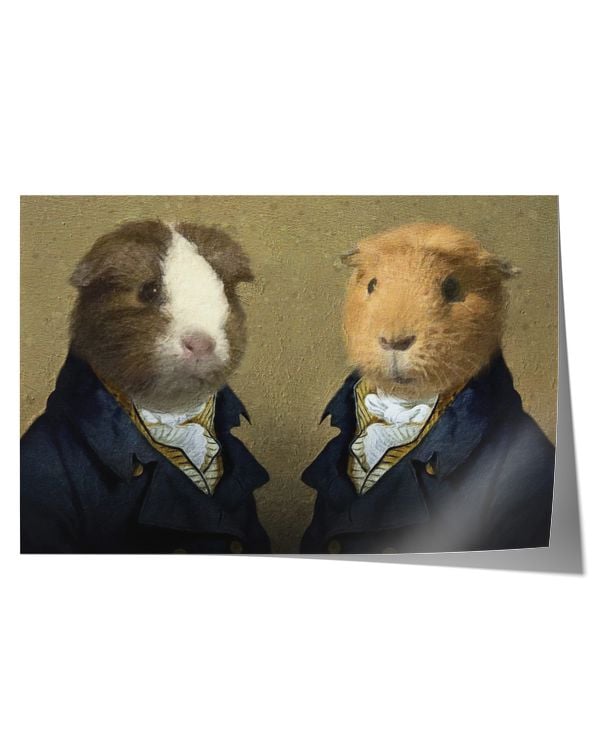 high quality guinea pig painting