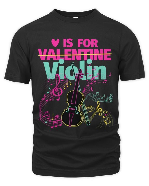 Valentines Day Violinist String Instruments Violin Player