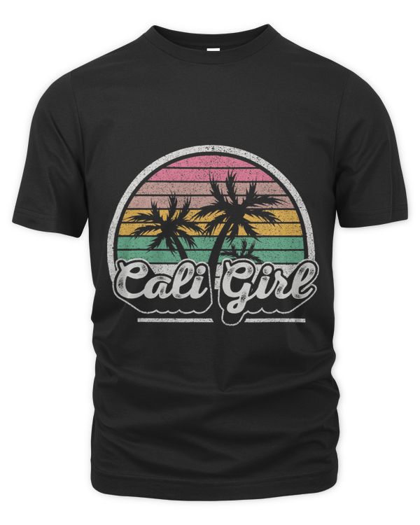 Cali Girl California Retro California Palm Trees Summer