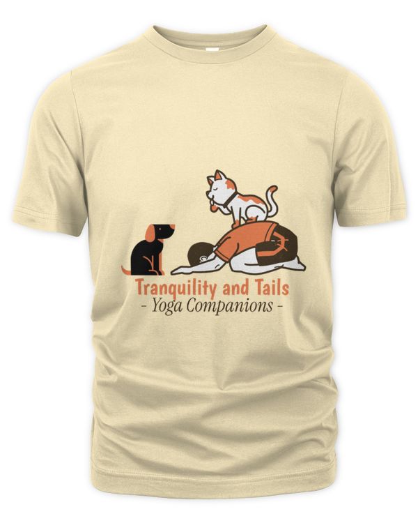 Tranquility and Tails: Yoga Companions