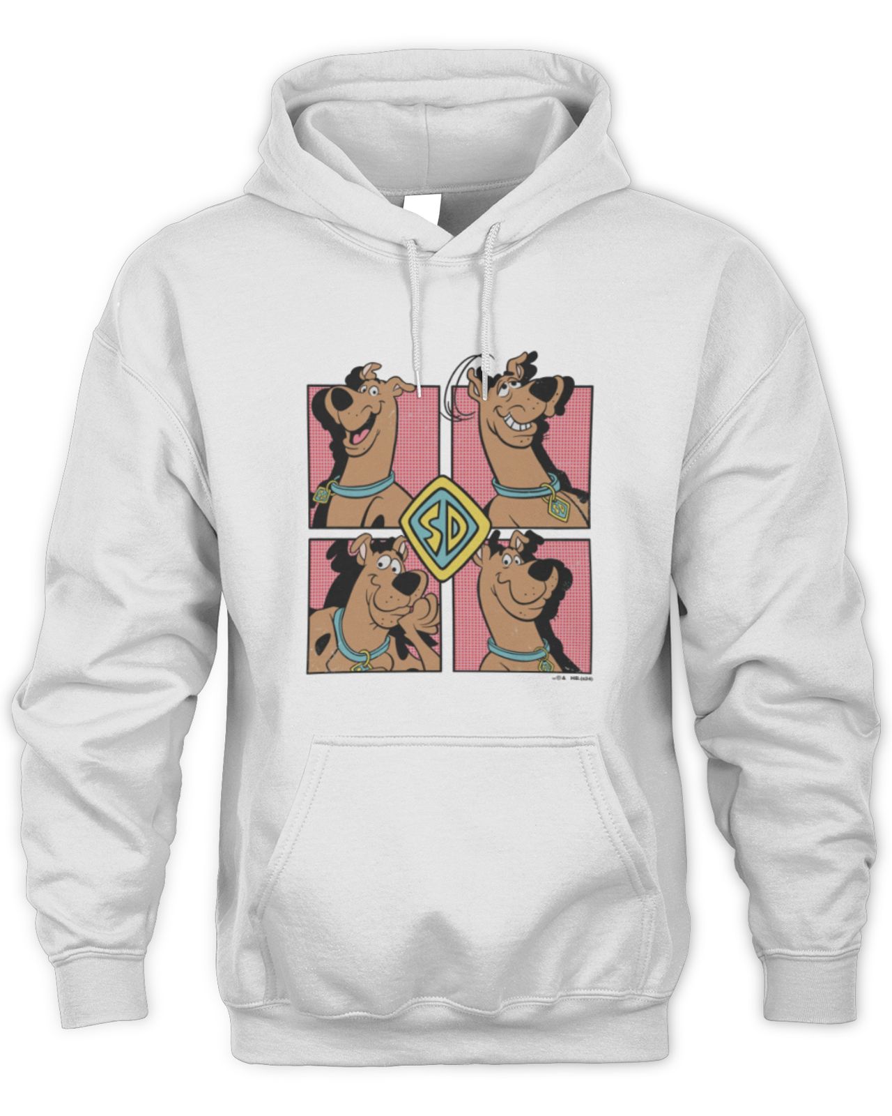 Faces of Scooby Hoodie — Officially Licensed WB Merch | AuthenticFanGifts
